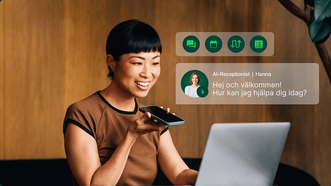Telavox lanserar AI-receptionist för företag