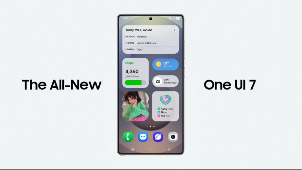 Samsungs One UI7 släpps den 10 april