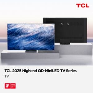 TCL har fått 17 internationella designutmärkelser under 2025 TCL har fått 17 internationella designutmärkelser under 2025