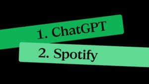 ChatGPT slår Spotify i Sverige