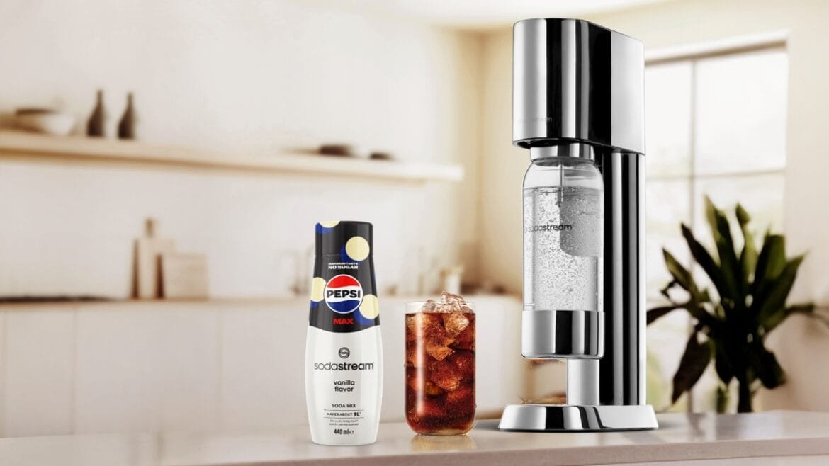 SodaStream lanserar Pepsi Max Vanilla och Tonic No Sugar