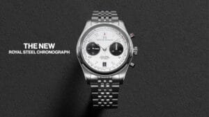 Nya Royal Steel Chronograph från Sjöö Sandström Nya Royal Steel Chronograph från Sjöö Sandström