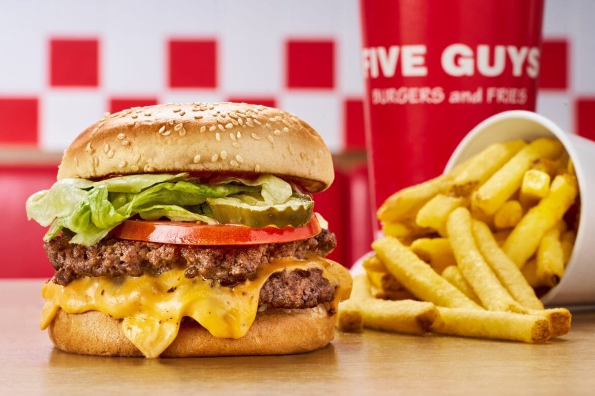Five Guys väljer foodora