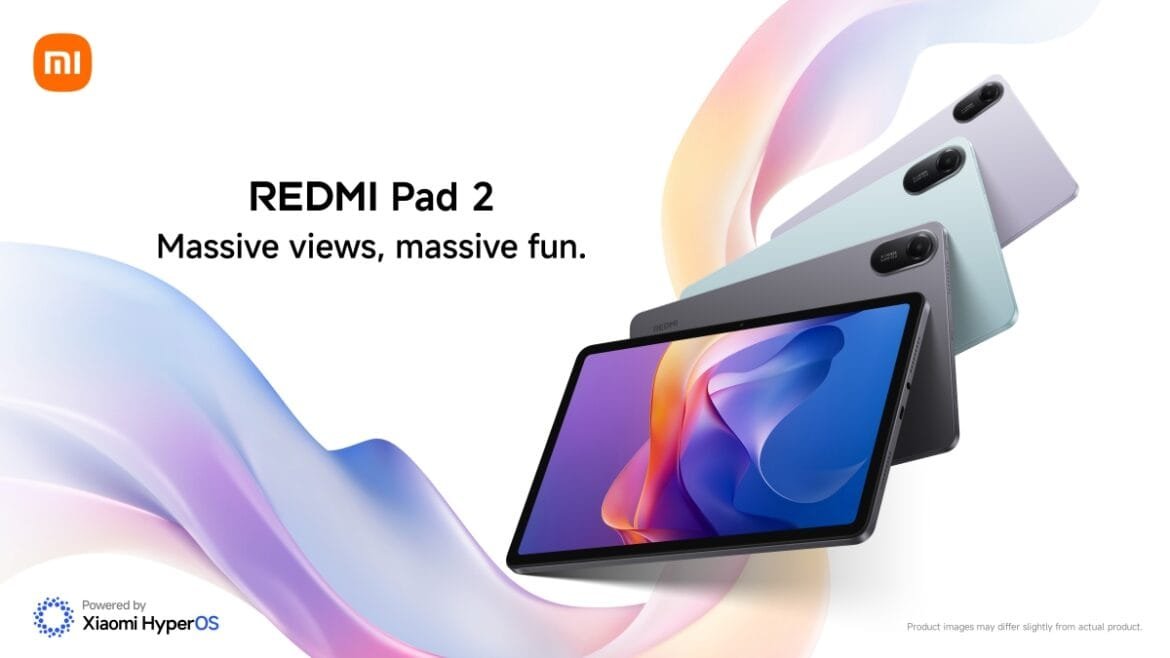 Xiaomi Introducerar Redmi Pad 2-serien i Sverige