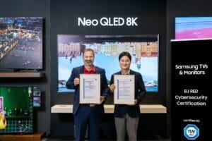 Samsungs TV-apparater och skärmar uppfyller EU:s RED-certifiering