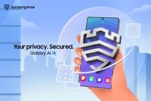 Så skyddar Galaxy AI din integritet med Samsung Knox Vault