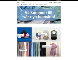 Textilhuset får ny webbshop med uppdaterad design