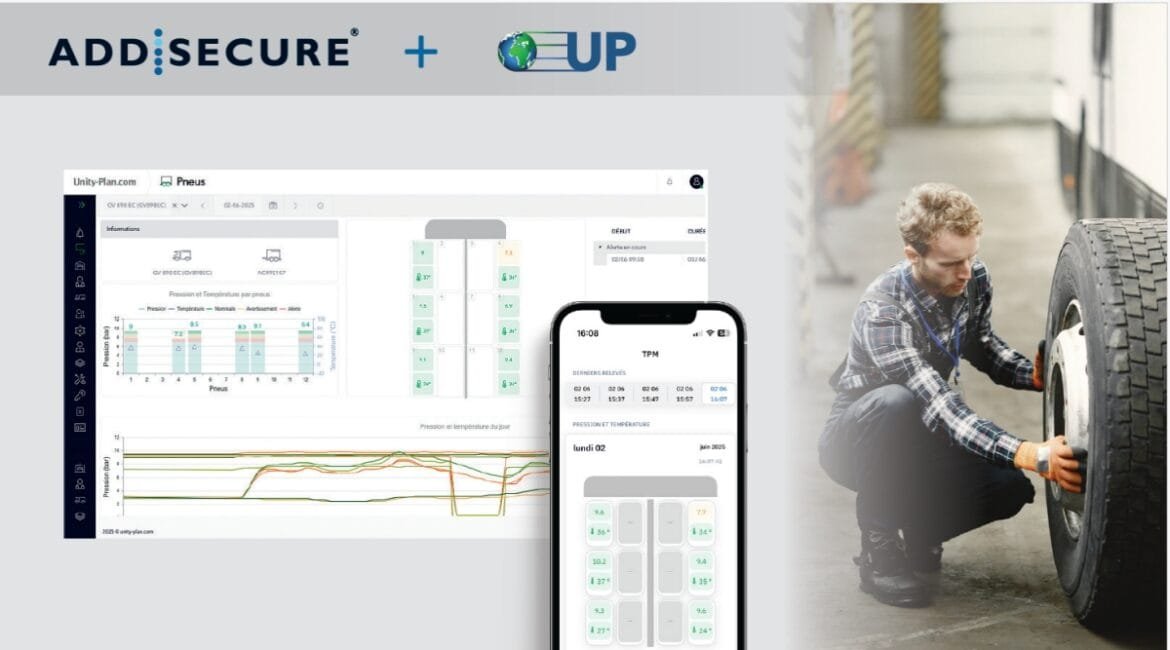 AddSecure och Unity Plan ingår partnerskap för att leverera en certifierad lösning för TPMS