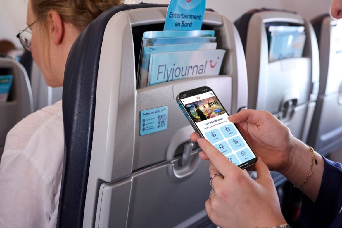 TUI Airline lanserar digital flygupplevelse