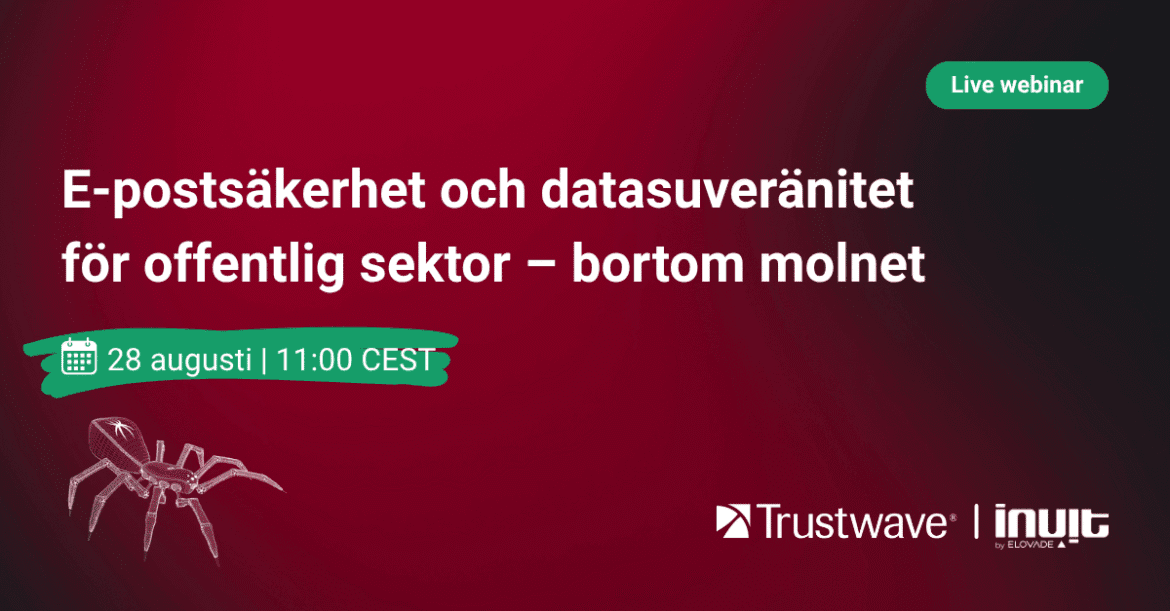 E-postsäkerhet och datasuveränitet för offentlig sektor – bortom molnet