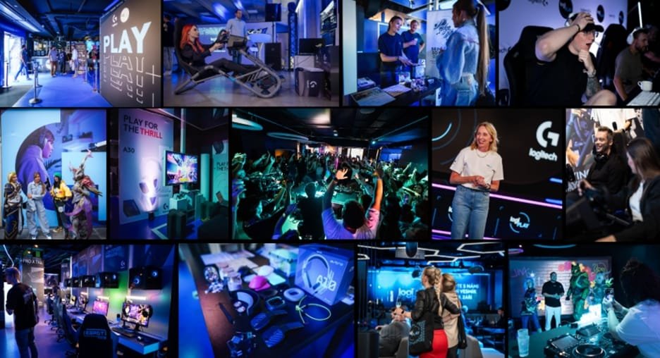 Firar genombrott i spel med Logitech G PLAY