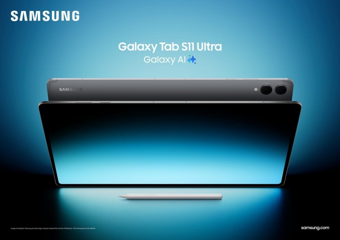Samsung Galaxy Tab S11-serien lanseras i Sverige