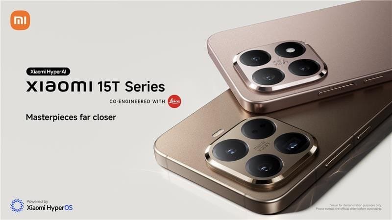 Xiaomi Introducerar Xiaomi 15T-serien: banbrytande teknologi möter flaggskeppsdesign