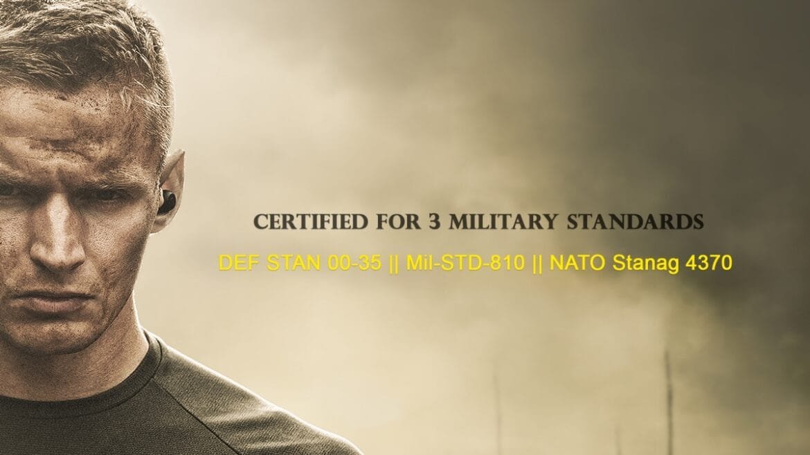 SUPRA NERO-TX2 – Världens första militärt trippelcertifierade hörlur