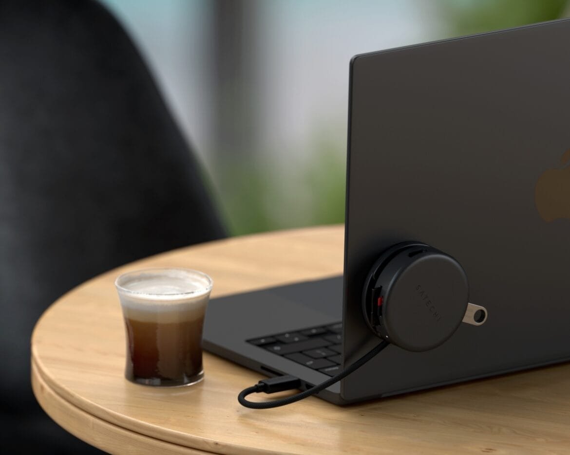 Full kraft i ett kompakt format: Satechi OntheGo™ 7-in-1 Multiport Adapter