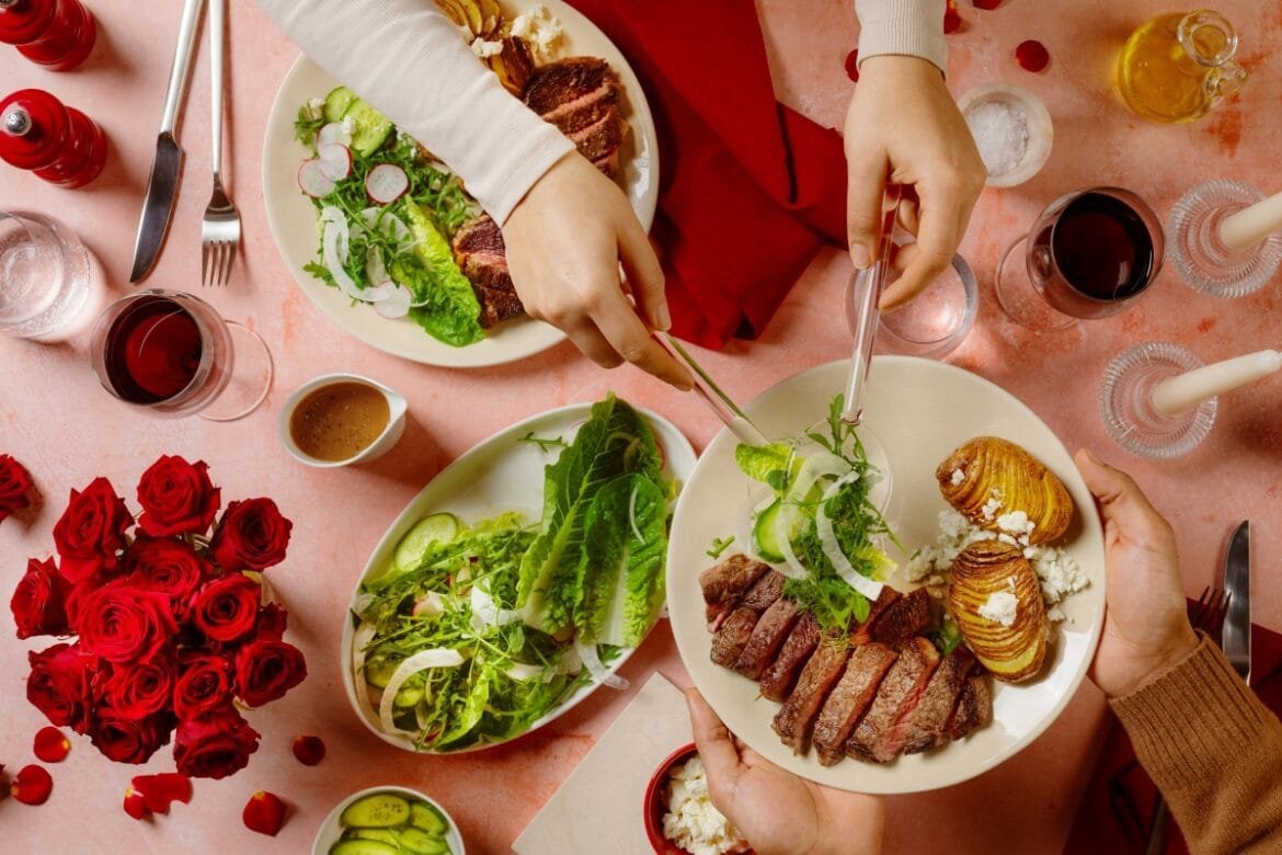 Alla hjärtansdag middag sfsdsf