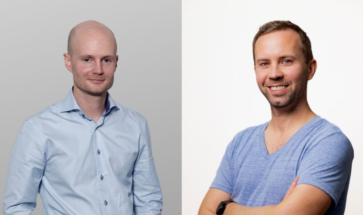 Sven Richard Samdal Signicat Head of Growth and Andreas Mjelde Two Co founder and CEO sefsdsf