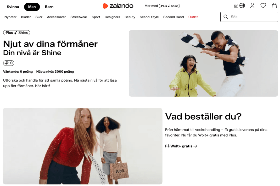 Zalando Plus Wolt SE