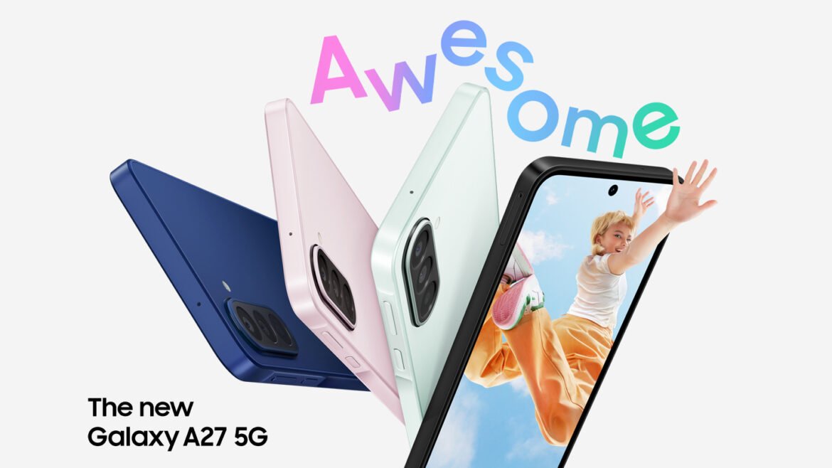Samsung presenterar Galaxy A27 5G – ger en uppslukande skärmupplevelse och Awesome Intelligence till fler användare