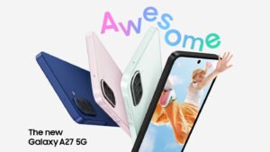 Samsung presenterar Galaxy A27 5G – ger en uppslukande skärmupplevelse och Awesome Intelligence till fler användare