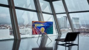 The Scream (1910) on The Frame Pro
