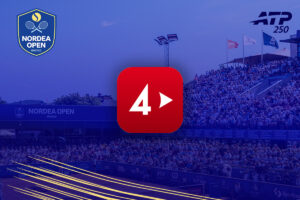 TV4 fortsätter sända herrtennisen i Nordea Open från Båstad