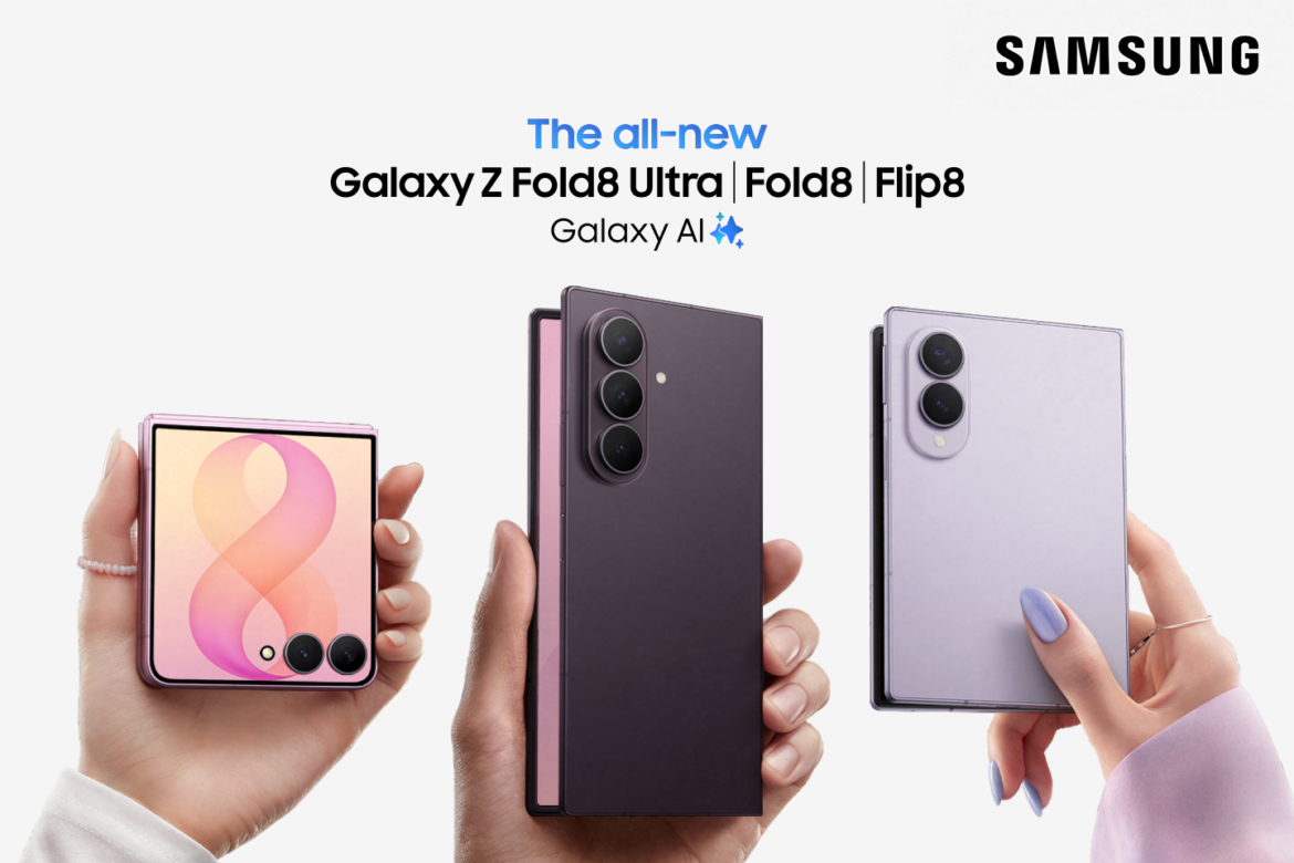 Samsung Galaxy Z Fold8 Ultra, Fold8 och Flip8 – vikbara telefoner för alla livsstilar