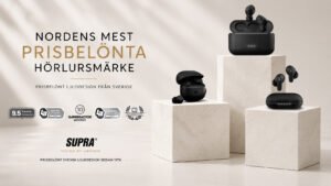 SUPRA - Nordens mest prisbelönta hörlursmärke