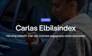 Carla: 14 procent fler begagnade elbilar sålda - Volvo XC40:s dominans bruten