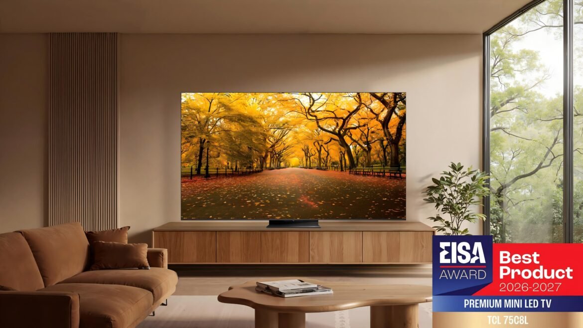 TCL tilldelas sex EISA-priser inom premium-tv och hemmabioljud