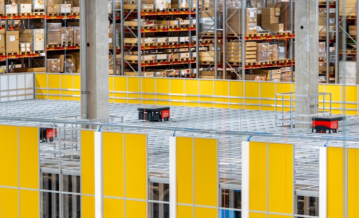 DHL Supply Chain implementerar AutoStore-lösning i Finland för ABB:s produktionslogistik