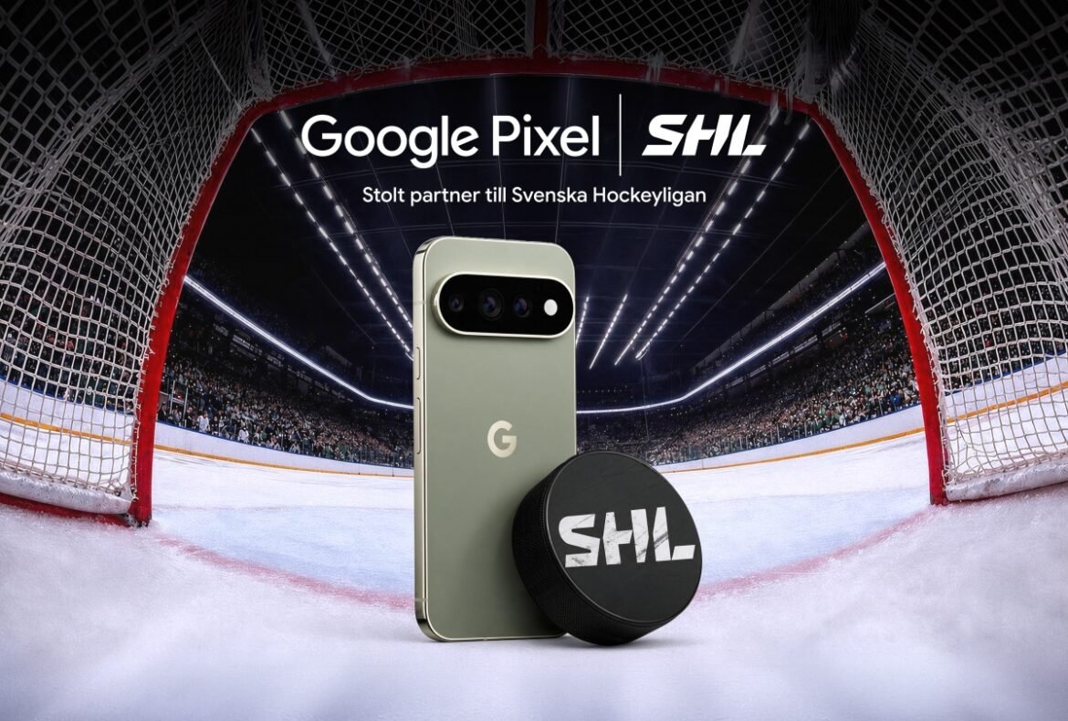 Google Pixel blir ny huvudpartner till SHL