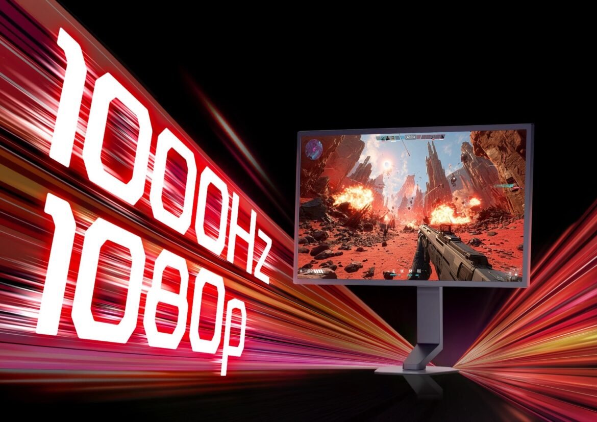 LG Electronics introducerar världens första Full HD-gamingmonitor med native 1000Hz