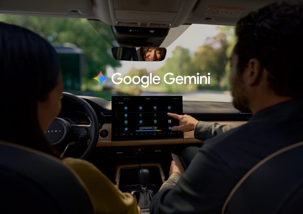 Google Gemini introduceras för Mazda CX-5