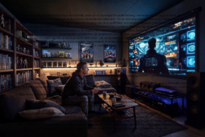 Epson tar hemmabion in i en ny era med AI-driven 4K-laserprojektion